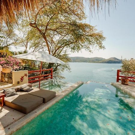 Dream Villa With Private Beach And Catering Zihuatanejo Exteriér fotografie