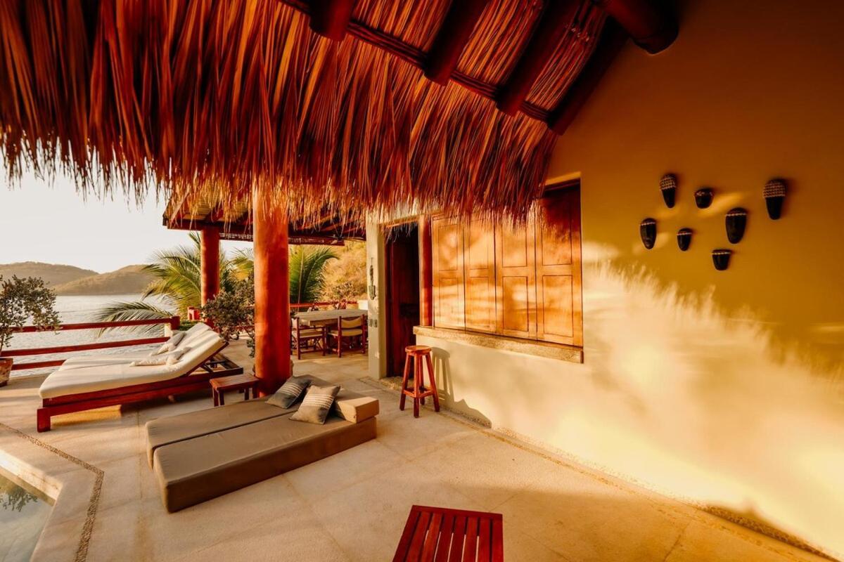 Dream Villa With Private Beach And Catering Zihuatanejo Exteriér fotografie