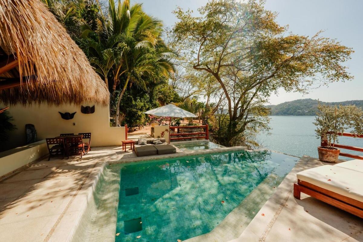 Dream Villa With Private Beach And Catering Zihuatanejo Exteriér fotografie