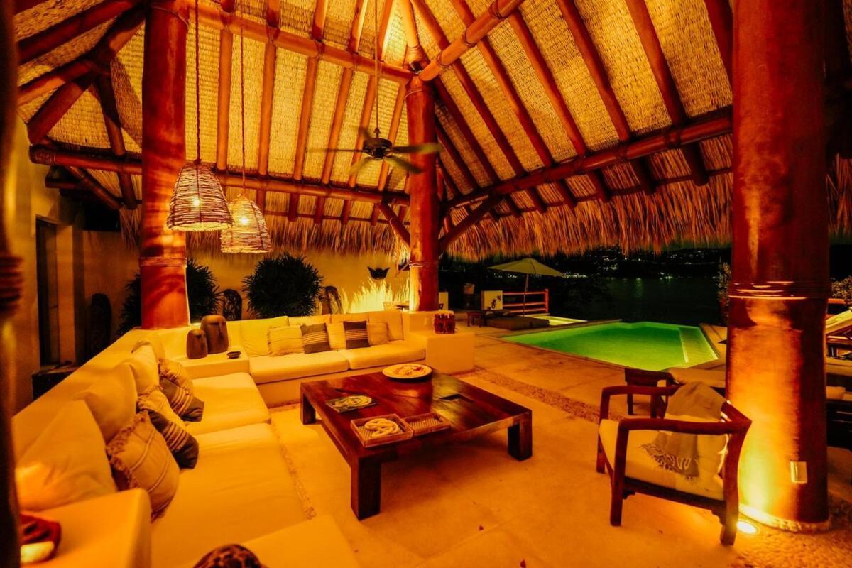 Dream Villa With Private Beach And Catering Zihuatanejo Exteriér fotografie
