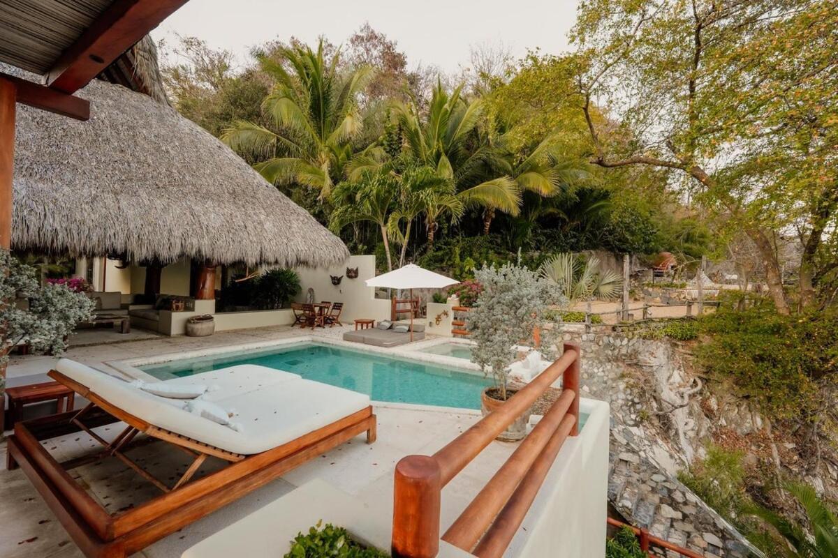 Dream Villa With Private Beach And Catering Zihuatanejo Exteriér fotografie