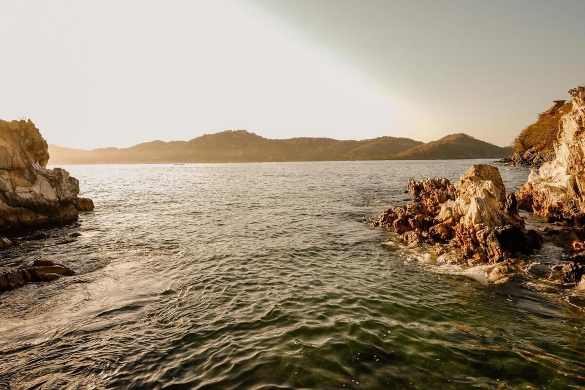 Dream Villa With Private Beach And Catering Zihuatanejo Exteriér fotografie