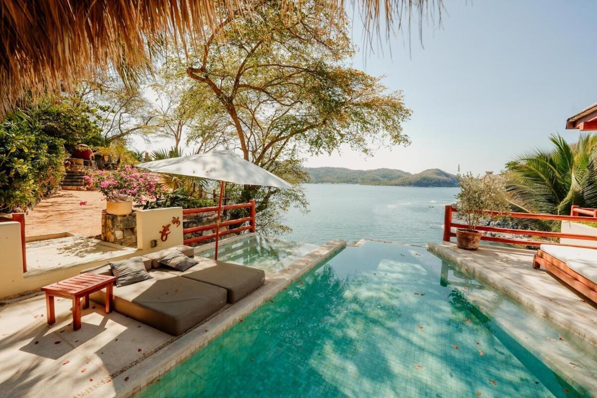 Dream Villa With Private Beach And Catering Zihuatanejo Exteriér fotografie